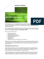 Modul Dreamweaver Dasar