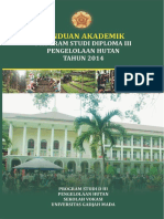 Panduan Akademik Program Studi D III Pengelolaan Hutan Sekolah Vokasi UGM 2014