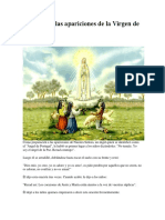 Historia de Las Apariciones de La Virgen de Fátima