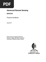 Advanced Remote Sensing - Prac Handbook 2011