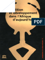 A_ Tradition Et Developpement en Afrique d'Aujoud'Hui.