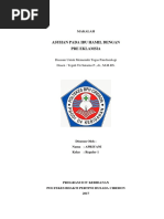 Download Makalah Lengkap Asuhan Kebidanan Pada Ibu Hamil Preeklamsia by Aliran Santai Isme SN356790216 doc pdf