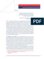 La Relevancia de Las Expectativas para Los Fenómenos Monetarios