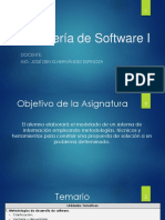 Ingeniería de Software I