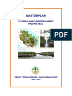Masterplan Pengelolaan Ekosistem Gambut Berkelanjutan Di Riau M PDF