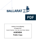 23 August 2017 Ordinary Council Meeting Agenda With Attachments - Part 1
