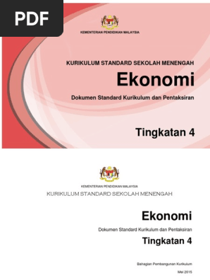 Dskp Ekonomi Kssm Tingkatan 4