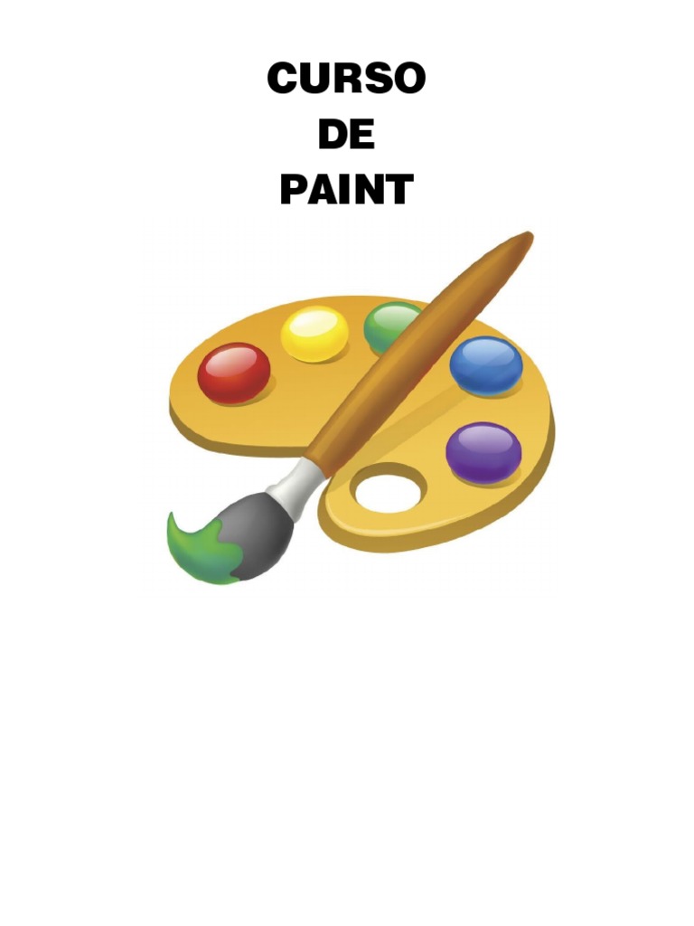 Curso Paint PDF Ventana (informática) Point and Click