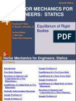 Vector Mechanics For Engineer: Statics