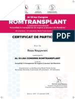 Certificate.reza.Nayyerani.111001400145.Romtransplant2014.Certificat.de.Participare.studeni.ro.ERP@Ralcom.ro