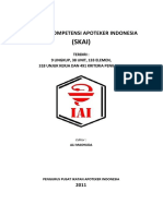 Standar Kompetensi Apoteker Indonesia PDF