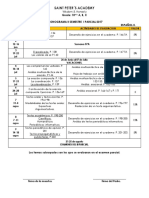 10th Grade Spanish III Partial Chronogram PDF