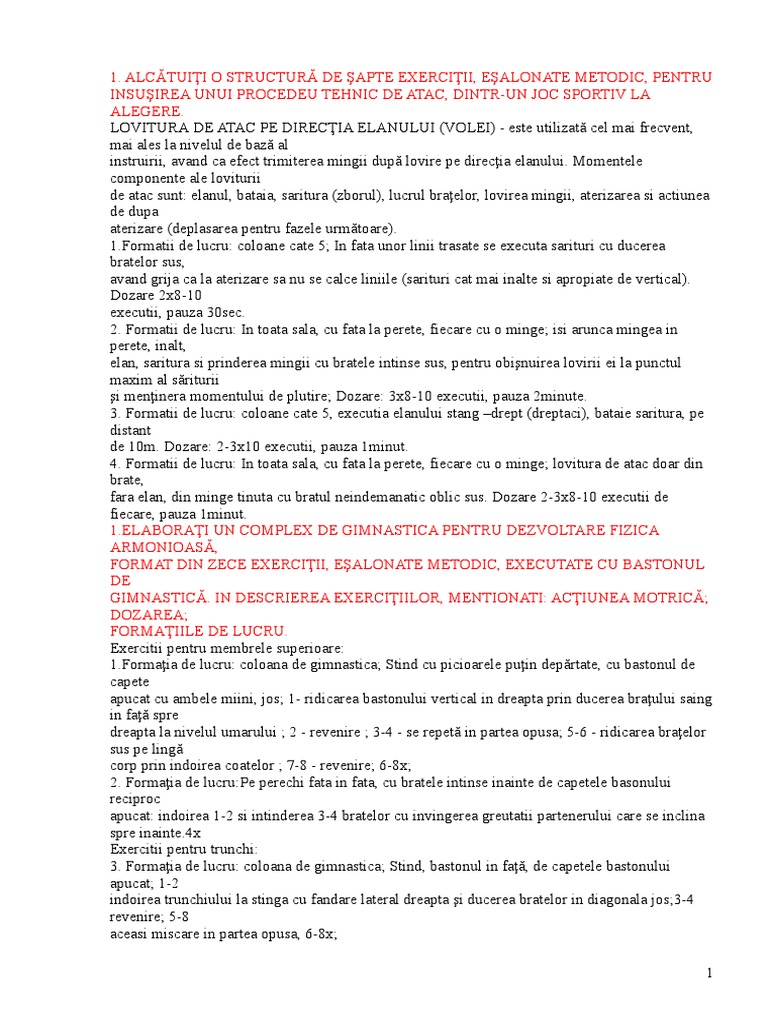 Exercitii 4 | PDF