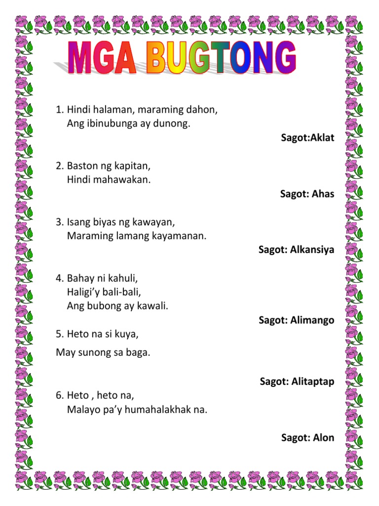 mga-bugtong