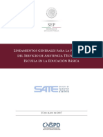 Lineamientos Sate PDF