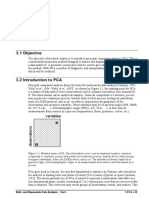 PCA for Multivariate Data Analysis