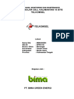 Laporan Hasil Monitoring Dan Maintenance-BENANGIN