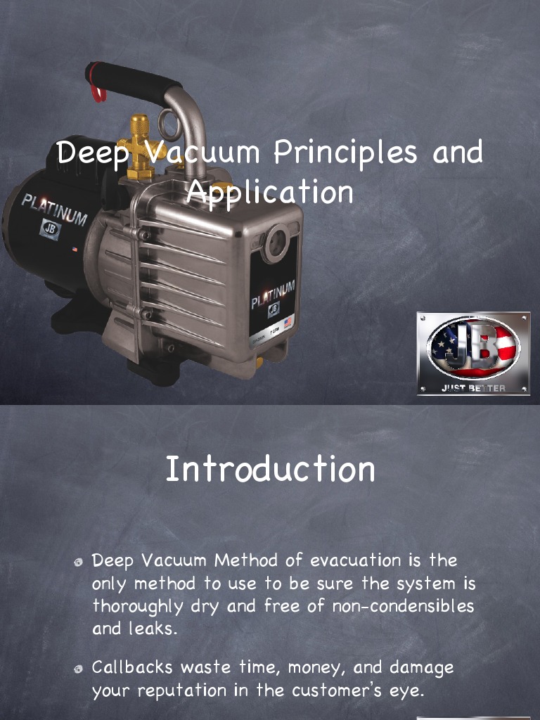 Deep Vacuum Principles and Practices | PDF | Vacuum | Pressure Measurement
