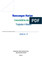 Rancangan Harian Ting 4 Tasawwur