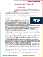 Current Affairs Pocket PDF - January 2017 by AffairsCloud PDF