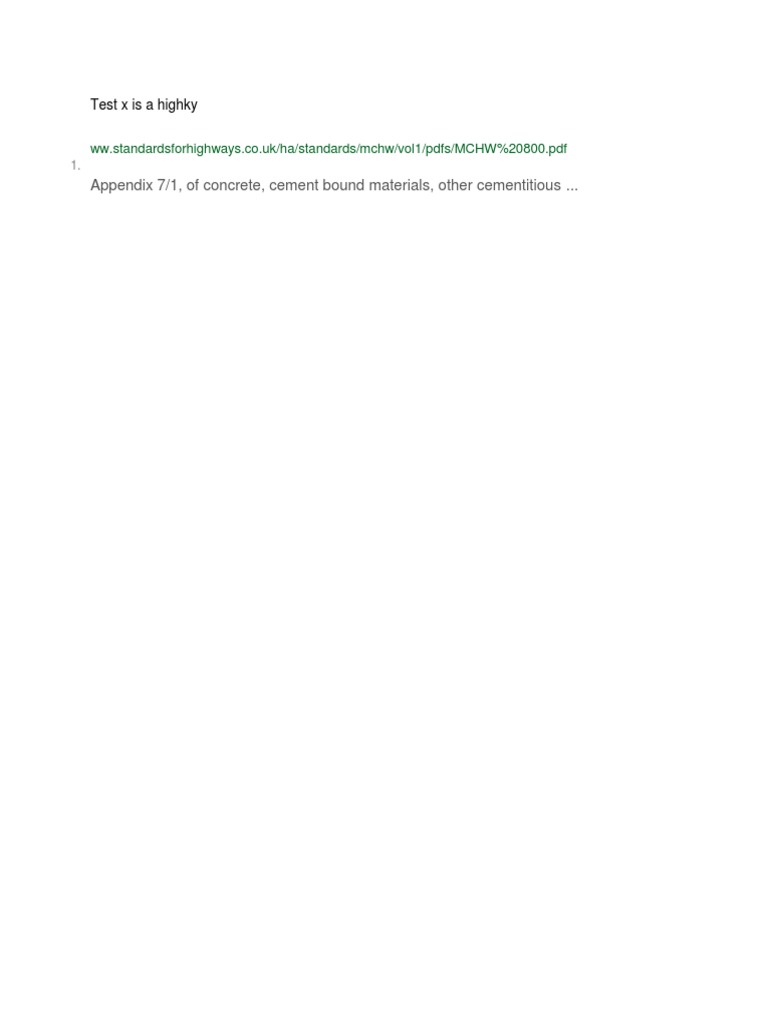 Concrete Standards and Guidelines | PDF