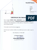 Attestation MDF PDF