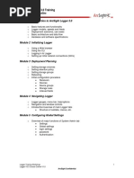 Logger Course Outline