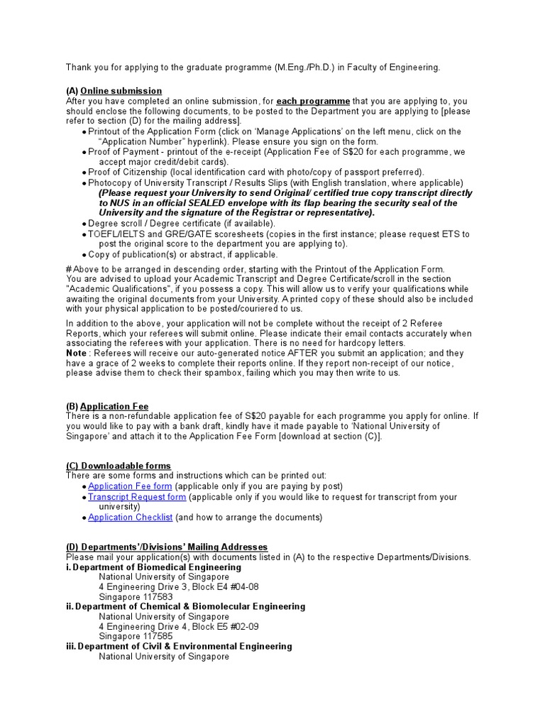 Engineering Grad Program Guide | PDF