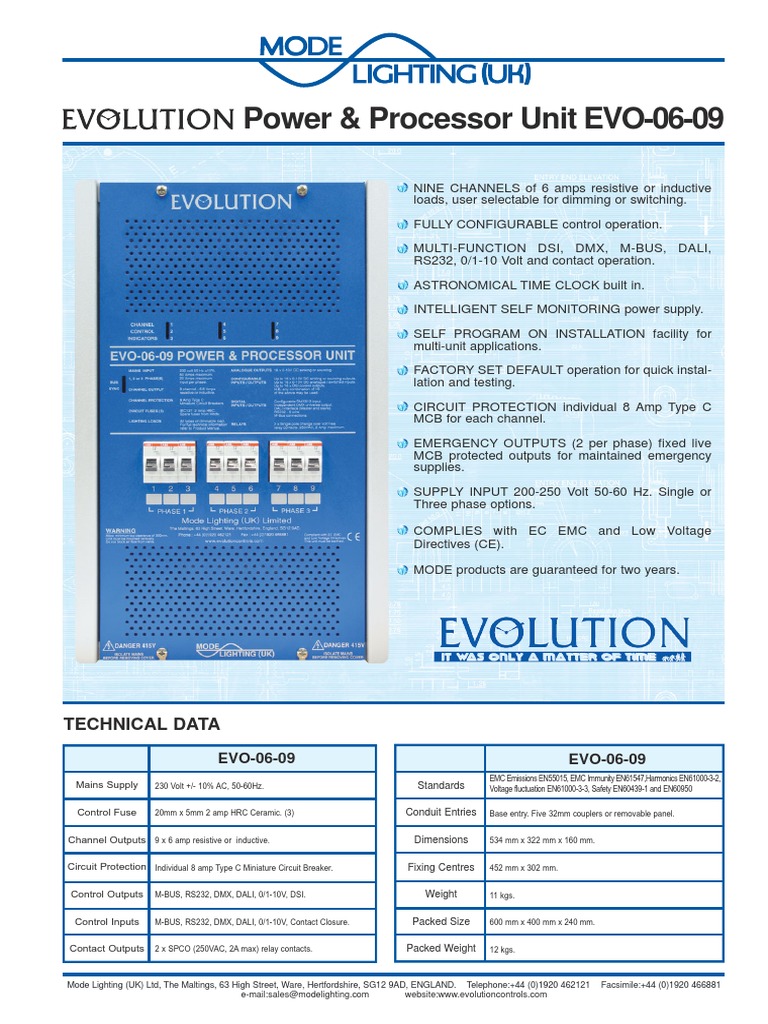EvoPack 06 091 PDF PDF Power Supply Electrical Components