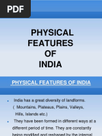 Physical Features of India E