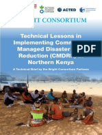 Technical Lessons in Implementing CMDRR-Authors: Shalom Magoma & Halkano J. B.