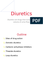 Diuretics: Diuretics Are Drugs That Increase The Volume of Urine Flow