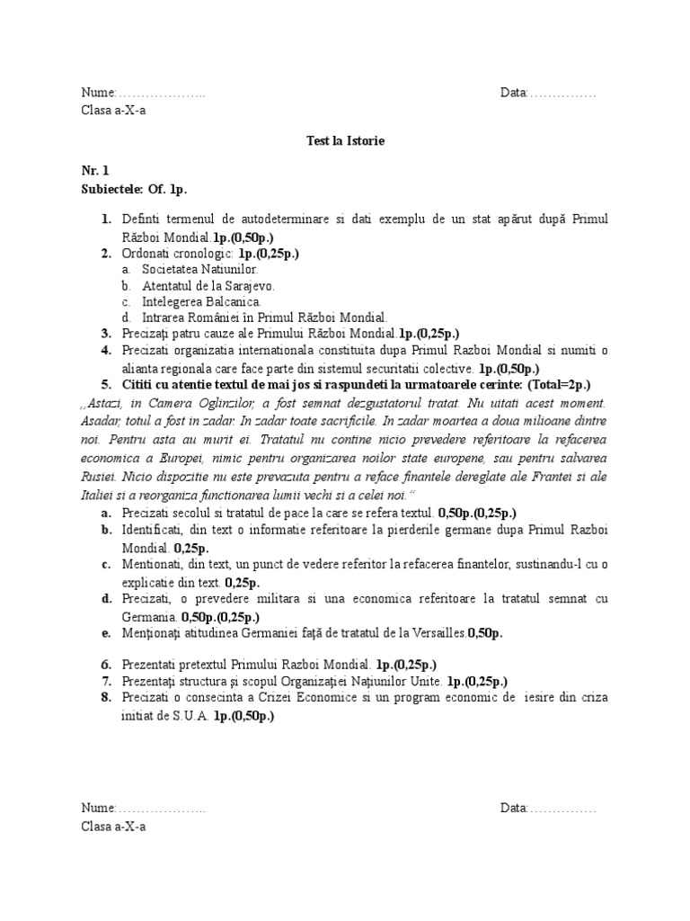 0 Test Cls 10 Doc. 2014 | PDF