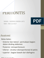 Peritonitis