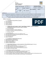 Prueba Sumativa N°3 Forma 1