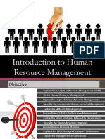 Introduction to the Key Concepts of Human Resource Management