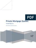 Private Mortgage Quebec
