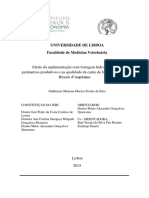 Efeito Da Suplementação Com Forragem Hidropónica Nos Parâmetros Produtivos e Na Qualidade Da Carne de Bovinos Da Raça