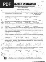 IIT JAM Physics Past Questions Career Endaevour PDF