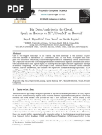 Spark on Hadoop vs MPI OpenMP on Beowulf