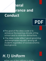 School Uniform and Conduct Policy