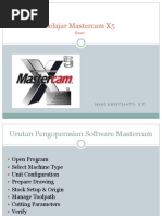 Download Belajar Mastercam X5 by kristianto_hari SN356830035 doc pdf