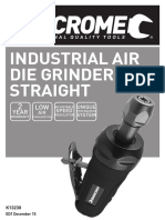 Industrial Air Die Grinder Straight: 1492NM Torque