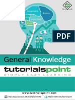 General Knowledge Tutorial PDF