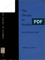 TheTheory of Numbers. A. A. Gioia PDF