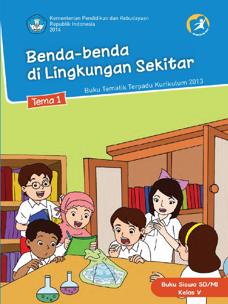 Kelas 05 SD Tematik 1 Benda Benda Di Lingkungan Sekitar Siswapdf