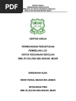 Kertas Kerja Permohonan Lcd Pdf