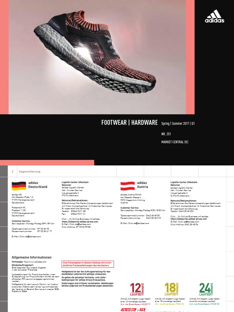 adidas shoes catalogue pdf