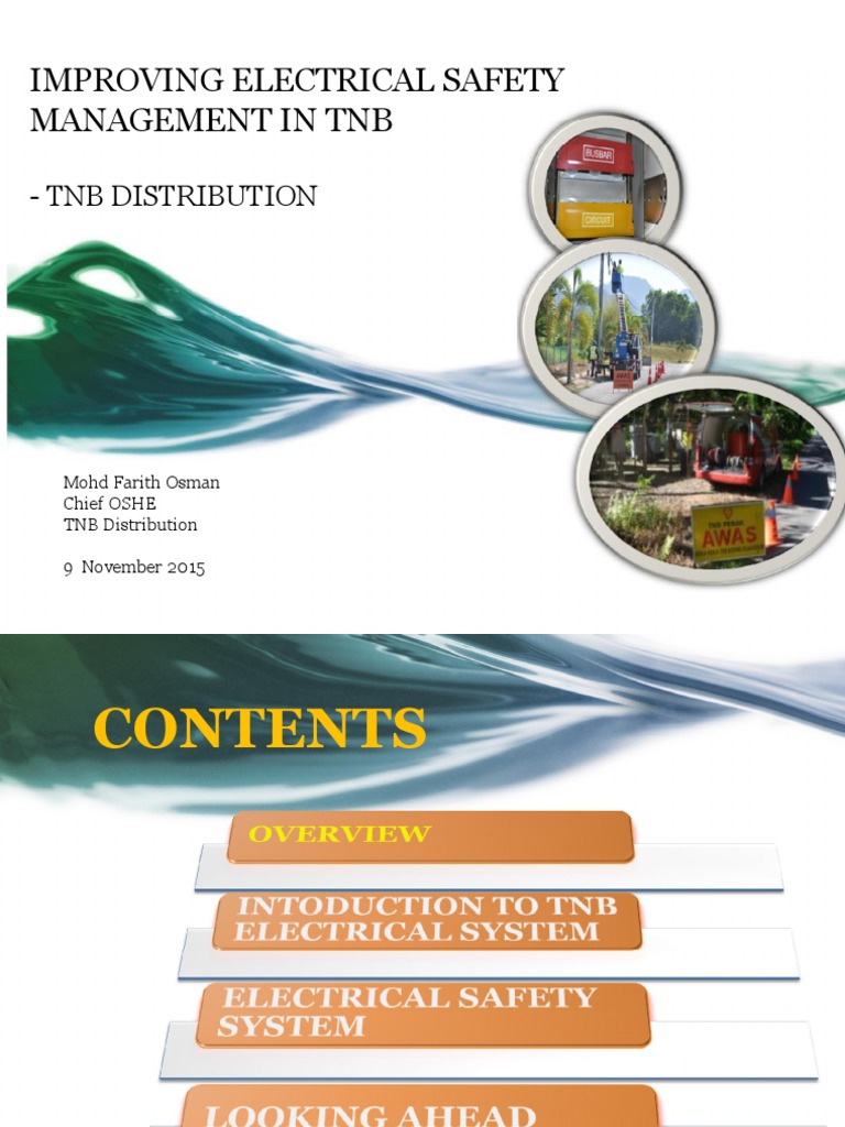 Improving Electrical Safety Management Tnb Pdf Safety