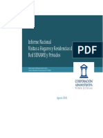 SENAME - Primer Informe de Visitas A Centros Residenciales Agosto 2016 - Chile